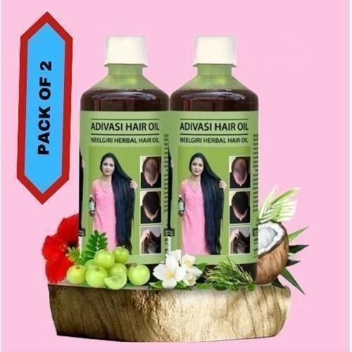 🍃ORIGINAL ADIVASI HERBAL HAIR OIL 💥 BUY 1 GET 1 FREE 💥