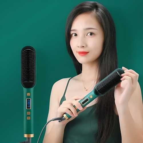 ✨Professional Electric Hair Straightener Comb Brush✨